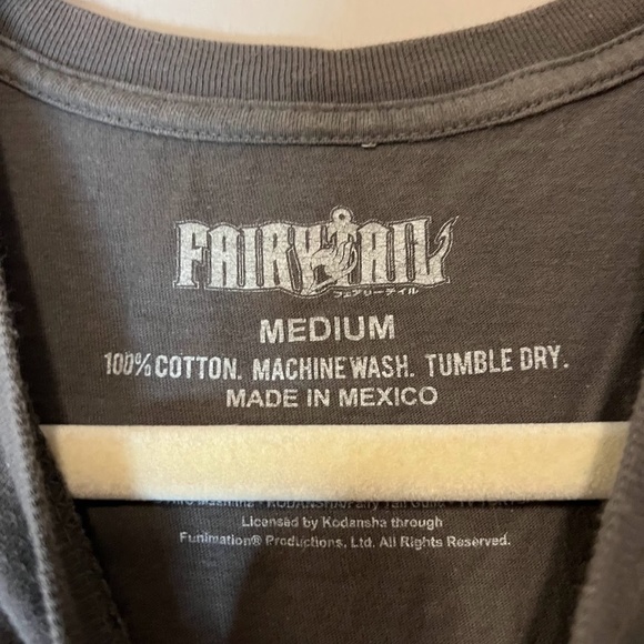 Fairy Tail Anime Manga Graphic T-Shirt Tee - Picture 2 of 4